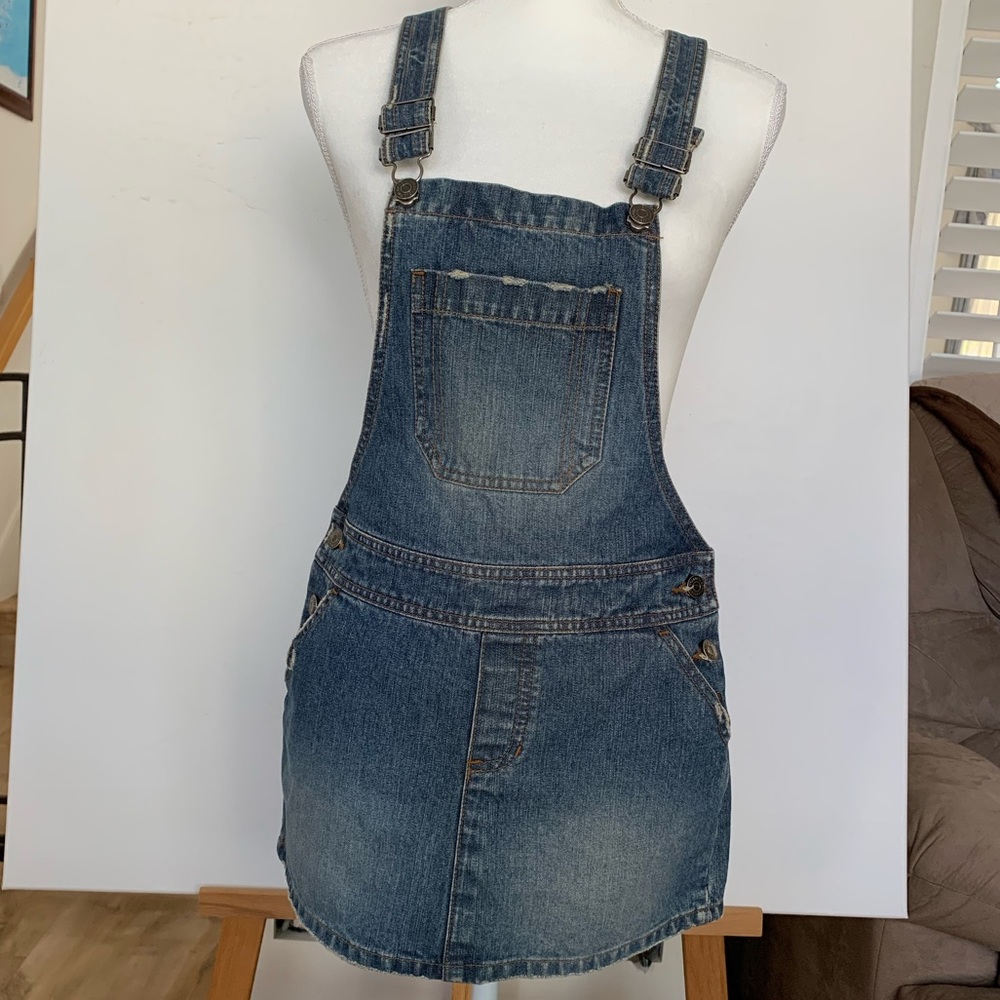 Hollister Overall Mini Skirt